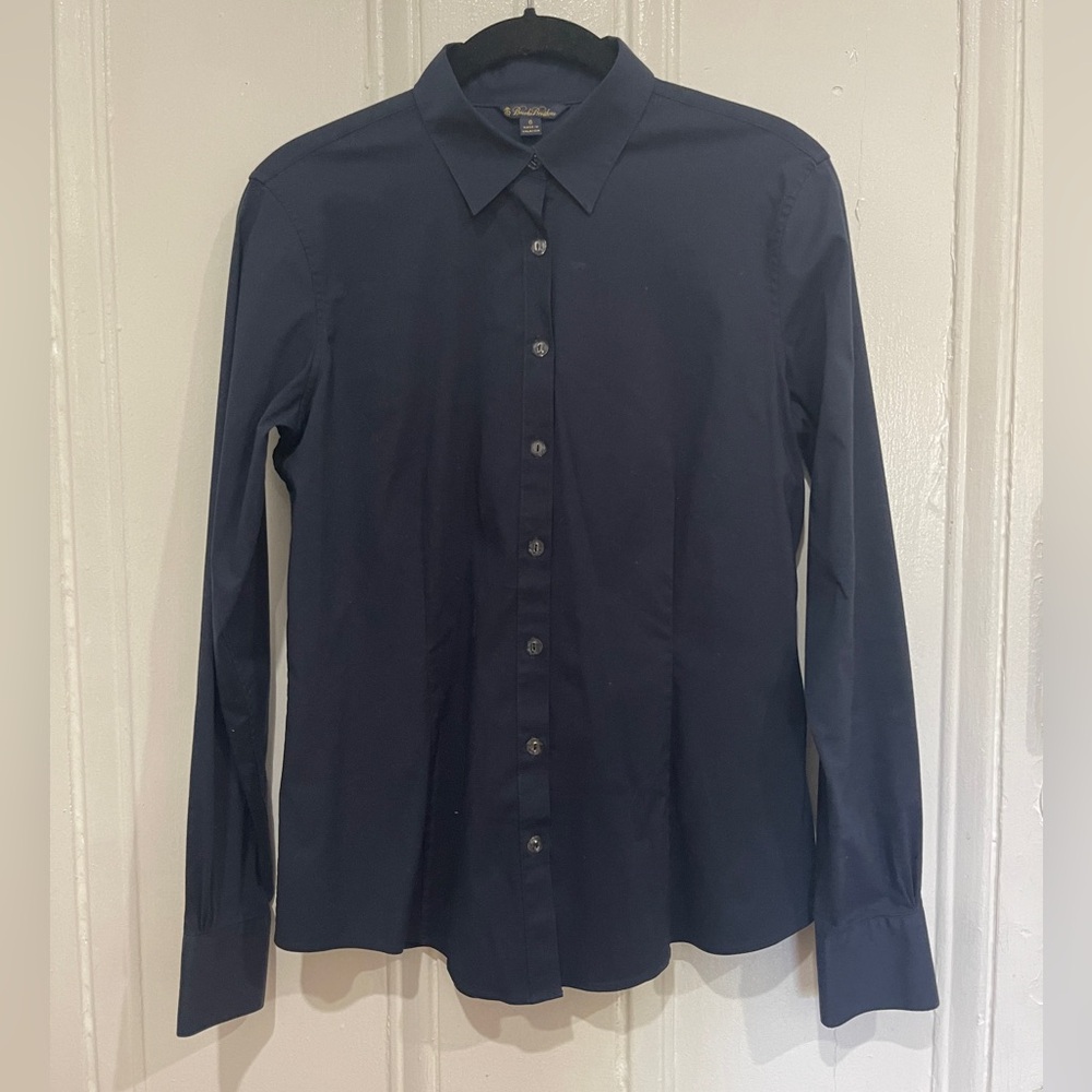 Brooks Brothers Navy Button Down Shirt